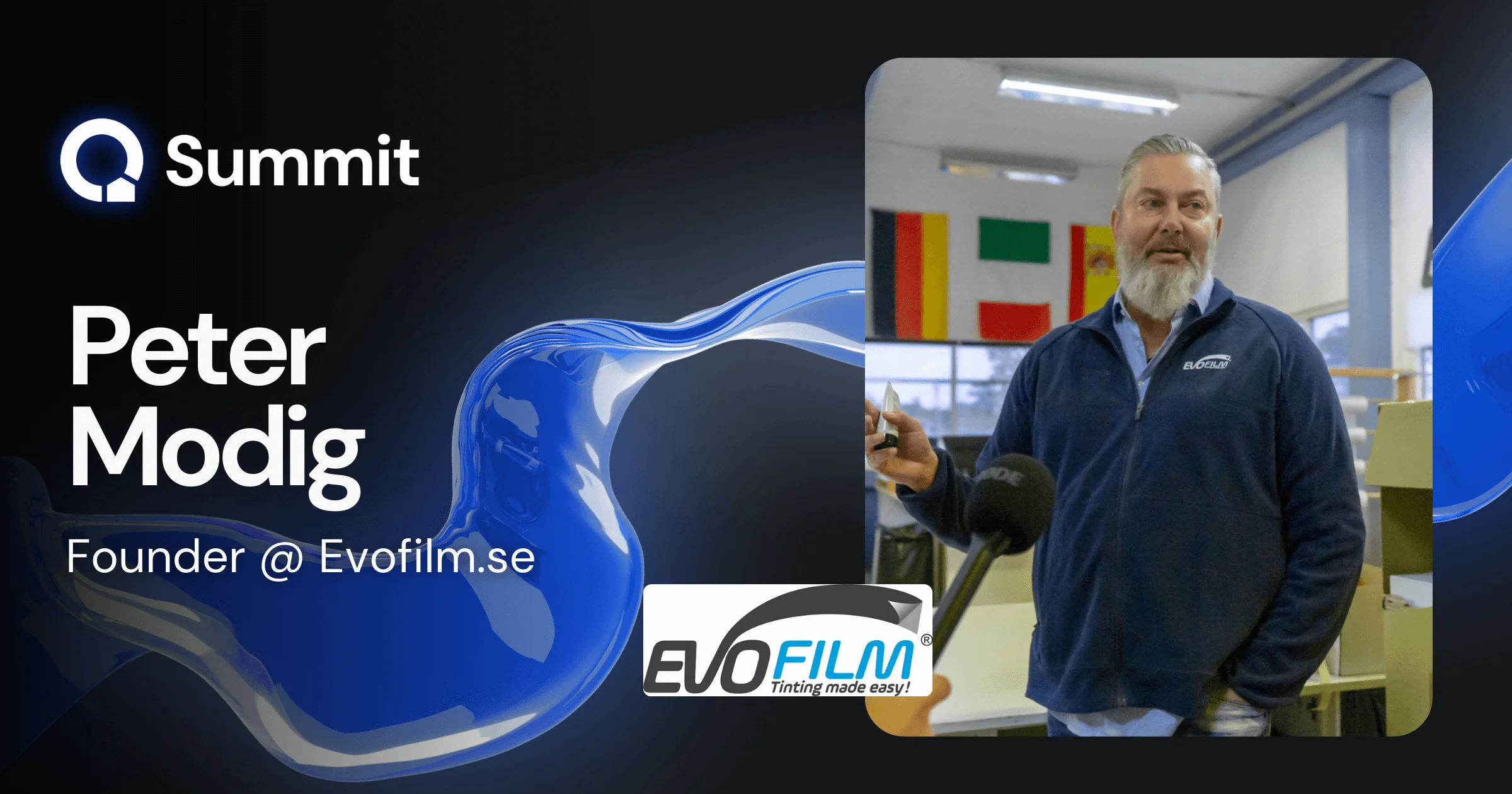 Från en idé till internationell framgång: Peter delar lärdomar på Summit 2025