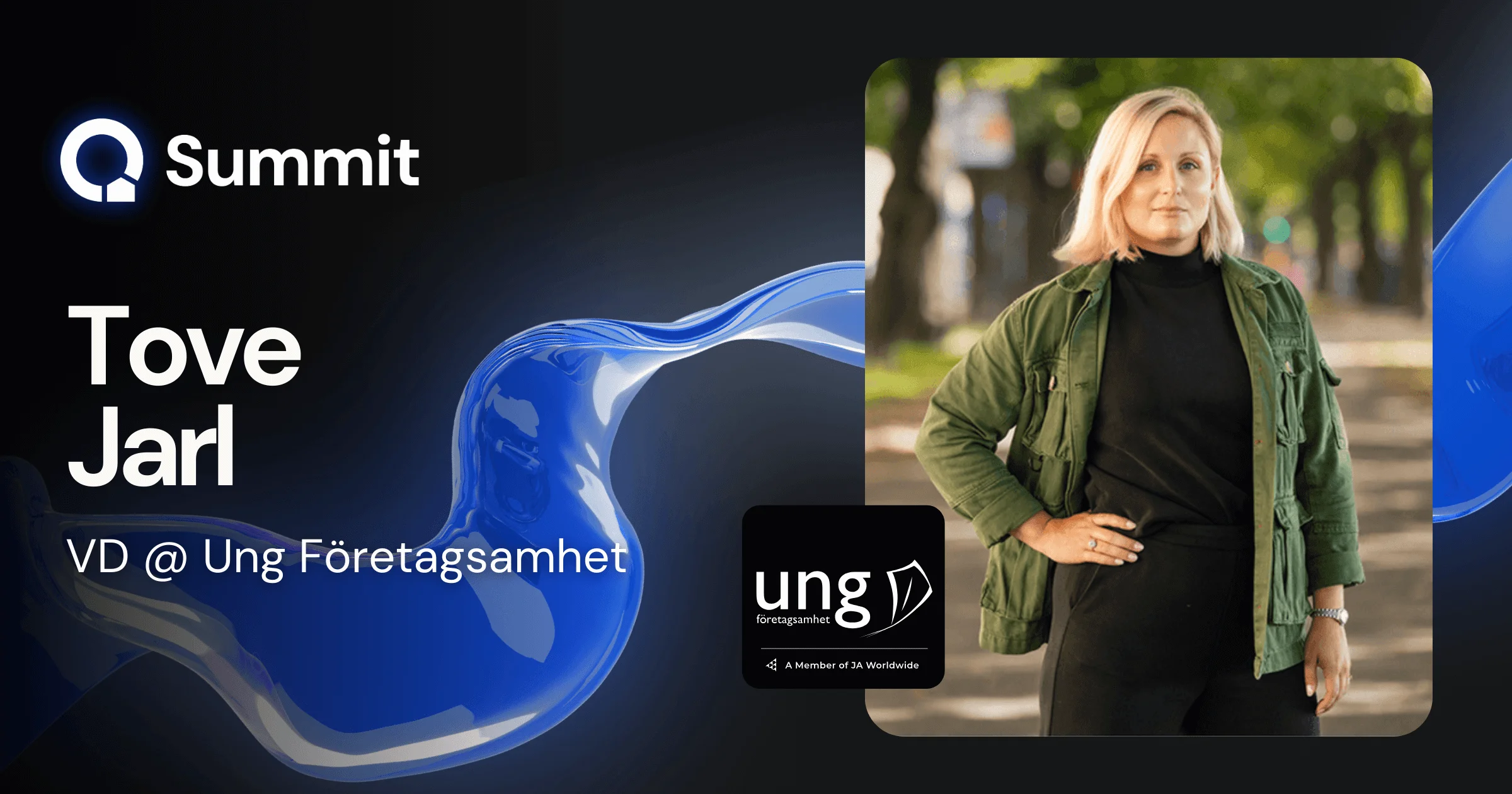 Hur unga tänker och skapar företag: insikter från Ung Företagsamhet (UF) delas på Summit 2025