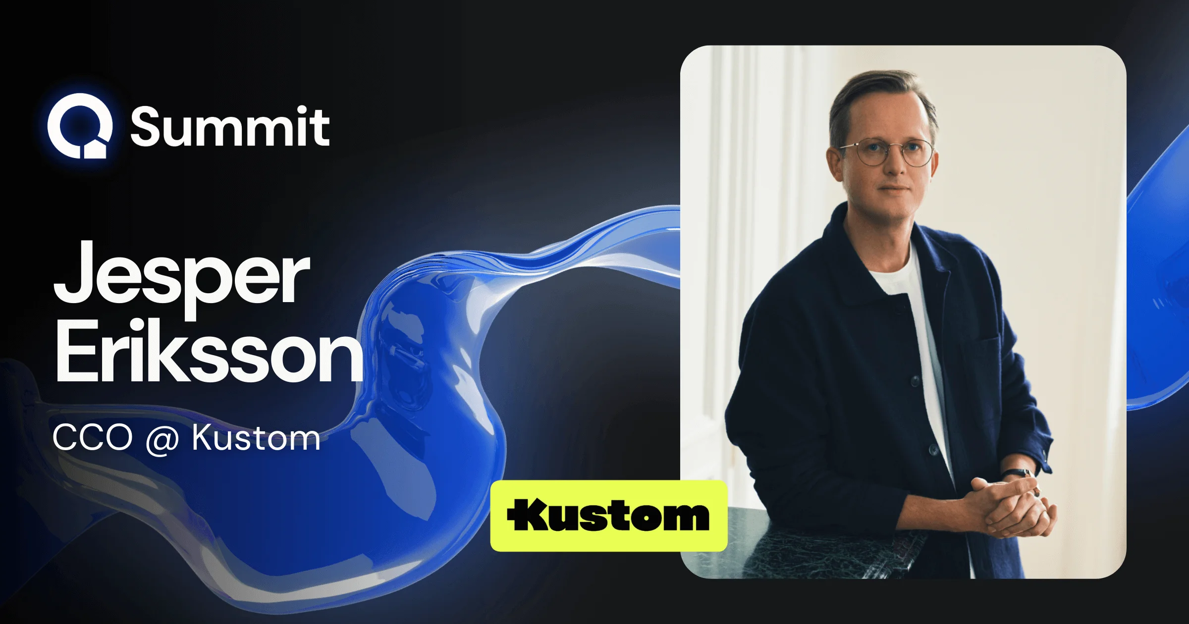 Kustom tar plats på Quickbutik Summit