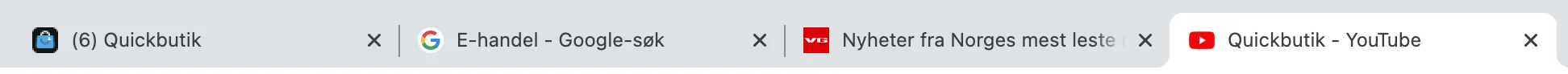 Skjermbilde for: Hvordan legger jeg til en favicon i butikken min?