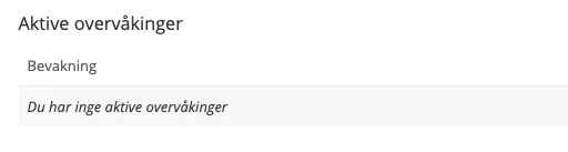 Skjermbilde for: Kan jeg få et varsel når et produkt begynner å gå tom i lager?
